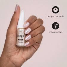 Esmalte Branco Risqué Triangulum Efeito 8ml