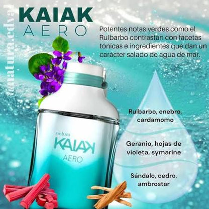 Natura Kaiak Aero Masculino Deo Colonia 100 ml