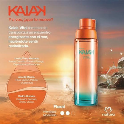 Perfume Femenino Kaiak Vital Natura 100 ml