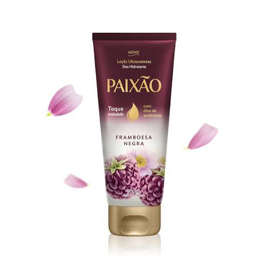 Paixão Loção ultra cremosa deo framboesa negra 200 ml