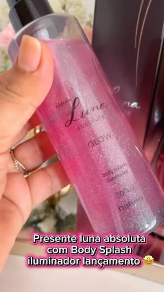 Body Splash Glow Luna Absoluta Natura