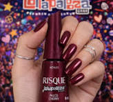 Esmalte Metálico Risqué Lollapalooza Palco Cherry 8ml