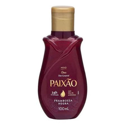Aceite Corporal Paixão  framboesa negra  con Acción Desodorant 100ml