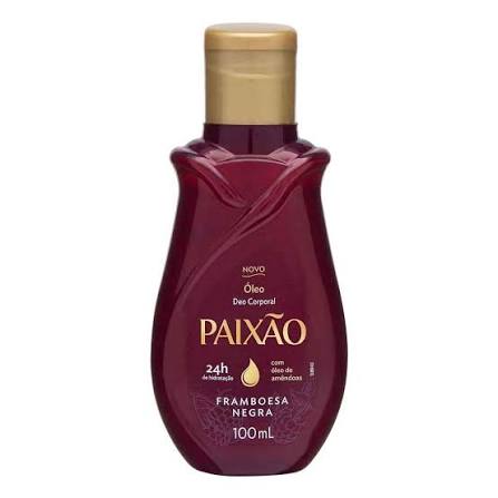 Aceite Corporal Paixão  framboesa negra  con Acción Desodorant 100ml