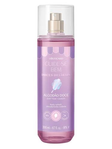 Body Splash Cuide-se Bem Doces Delírios Algodão Doce (200ml)