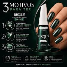 ESMALTE RISQUE BL METÁLICO A LOUCA DOS SIGNOS