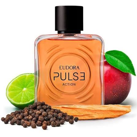 Perfume Masculino Deo Colônia Eudora Pulse Action 100ml