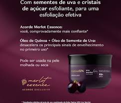 Exfoliante Corporal Nativa Spa Uva Merlot 200ml