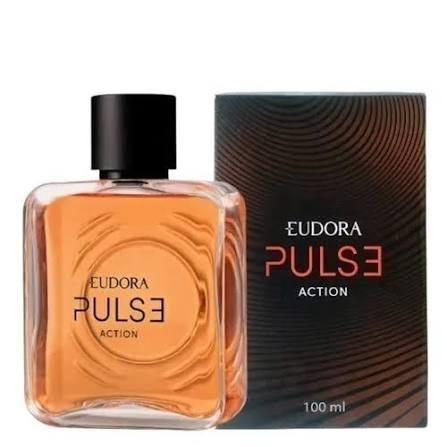 Perfume Masculino Deo Colônia Eudora Pulse Action 100ml