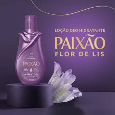 Loción desodorante hidratante Paixão Irresistible flor de lis 200 ml