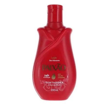 Paixão Loção Deo Hidratante Tentadora Ameixa Rubi 200 ml