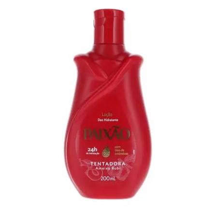 Paixão Loção Deo Hidratante Tentadora Ameixa Rubi 200 ml