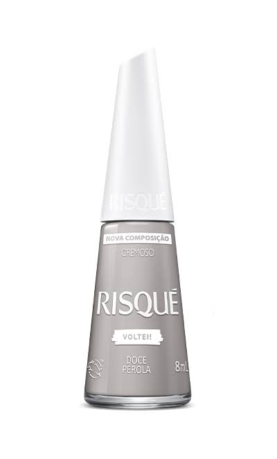 Esmalte Nude Risqué Doce Pérola Cremoso 8ml
