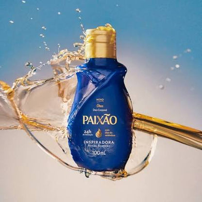 Aceite Corporal Paixão rosas blancas  con Acción Desodorant 100ml