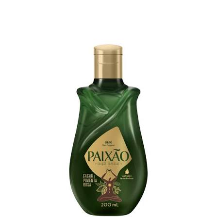 Aceite Corporal Paixão cacaou &   pimienta rosa  con Acción Desodorant 200ml