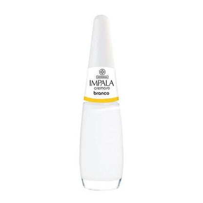 Esmalte Impala branco cremoso