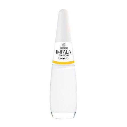 Esmalte Impala branco cremoso
