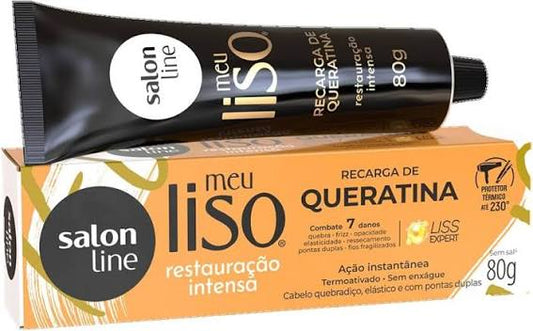 Salon Line Meu Liso recarga de queratina vegetal
