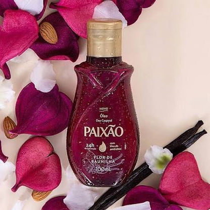 Aceite Corporal Paixão  flor de baunilha con Acción Desodorant 100ml
