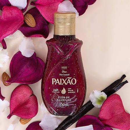 Aceite Corporal Paixão  flor de baunilha con Acción Desodorant 100ml