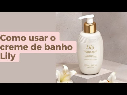 Crema de Ducha Hidratante Lily Satinada 250ml – Hidratación y Fragancia Floral Durante el Baño
