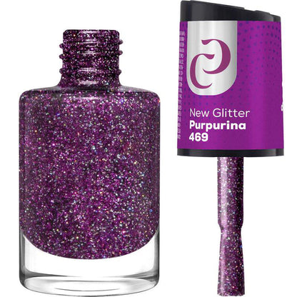 Esmalte de uñas Cora 10 ml Nuevo Glitter Purpurina