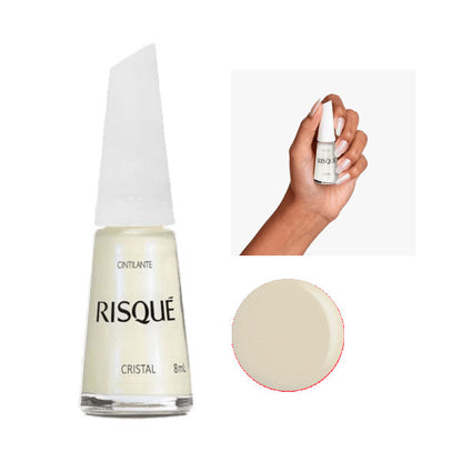 Esmalte Risqué Cintilante Cristal