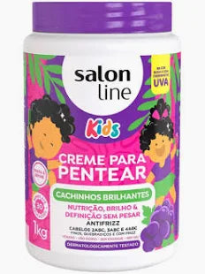 Crema de peinar Salon Line Kids uva