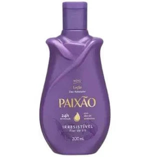 Loción desodorante hidratante Paixão Irresistible flor de lis 200 ml