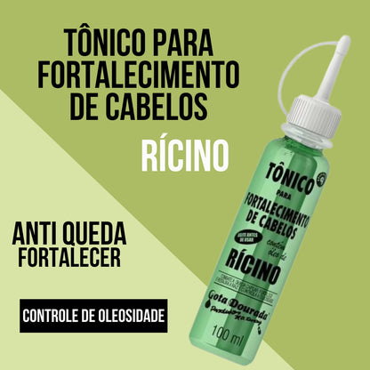 Tónico Ricino 100ml - Gota Dourada