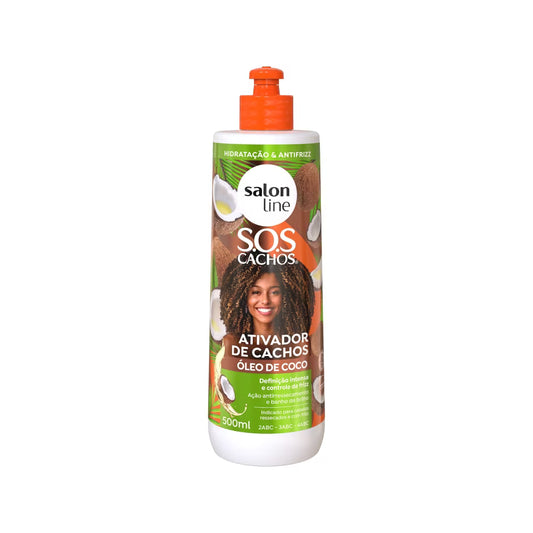 SOS Curls Coconut Tratamiento Profundo Activador de Rizos 500 ml