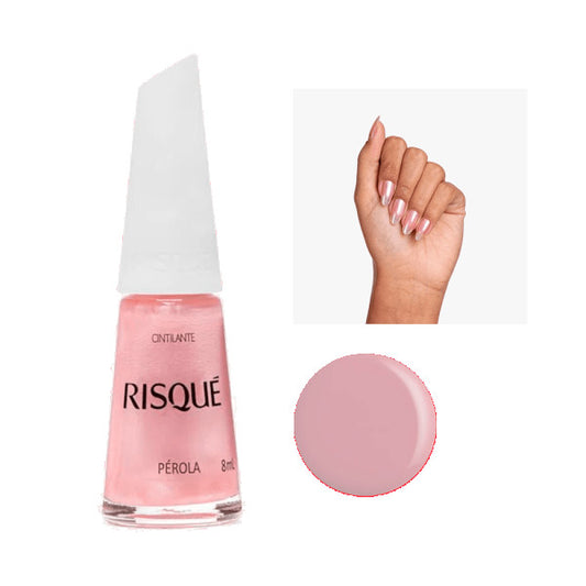 Esmalte Risqué Cintilante Pérola